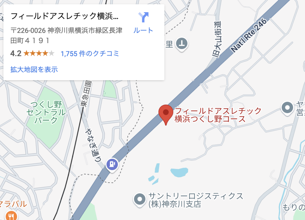 ライオンの隠れ家 アスレチック 地図